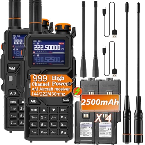 BAOFENG K5PLUS Tri Band Ham Radio Handheld,Walkie Talkies Long Range N