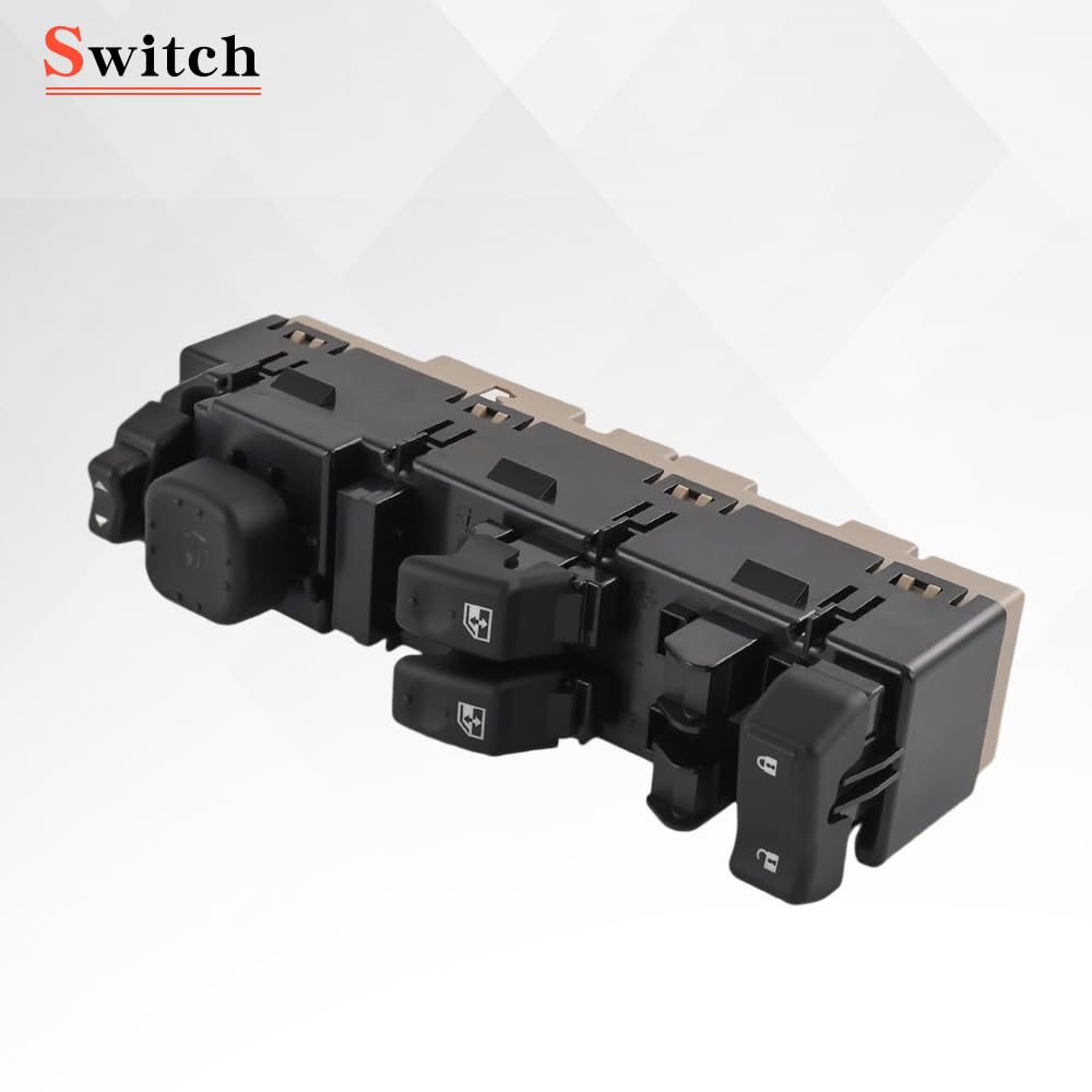 15883322 Driver Side Master Power Window Switch 2 Doors with Folding Mirror Compatible with Chevy GMC Sierra Silverado 1500 2500 3500 HD Classic 2003-2007 10398567 15109665