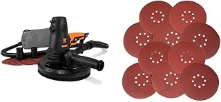 WEN 10-Amp Variable Speed Handheld Drywall Sander Bundle with 120-Grit Sandpaper