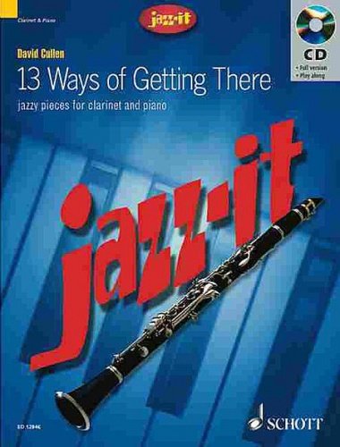 13 Ways of Getting There (Jazzy Pieces) Jazz-It - Clarinet/Piano & CD      Sheet music