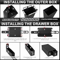 HIMOMO Sammelkarten Box für 14000+ Karten,Top Loaders Box für 2700+ 3" x 4" 35PT Toploaders, Karten Aufbewahrungsbox mit 72 Kartenteiler, Sammelkarten Aufbewahrungsbox für TCG, MTG, Sports Karten – Ansicht 7