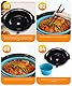 2 Stück Slow Cooker Silikoneinlagen, Silikon-Topfteiler Wiederverwendbar und Auslaufsicher Crockpot-Belag Schongarer-Einsatz für 5–6 Quart elliptischen runden Slow Cooker (Blau + Grau)