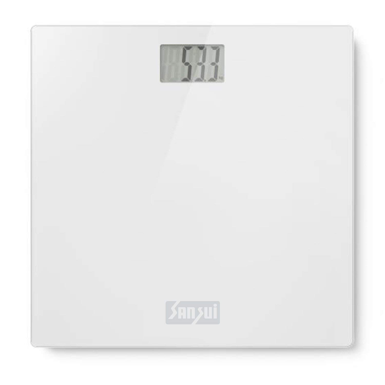 See full amazon price history chart for Sansui Digital Personal Human Body Weighing Scale, Bathroom Weight Machine with Large LCD Display, 150 kg (White) Sansui Digital Personal Human Body Weighing Scale, Bathroom Weight Machine with Large LCD Display, 150 kg (White) (B08Q2BWJ38) Amazon Price History, Amazon Price Tracker