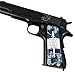 Custom 1911 A1 Full Size My Rock SPD Acrylic Grips- Compatible with Kimber, Colt, Taurus and Sig