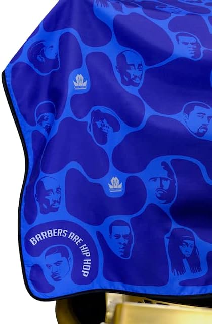 Miniatura 3 de Cabo de peluquero King Midas de gran tamaño para corte de pelo con cierre a presión a prueba de agua a prueba de cabello profesional