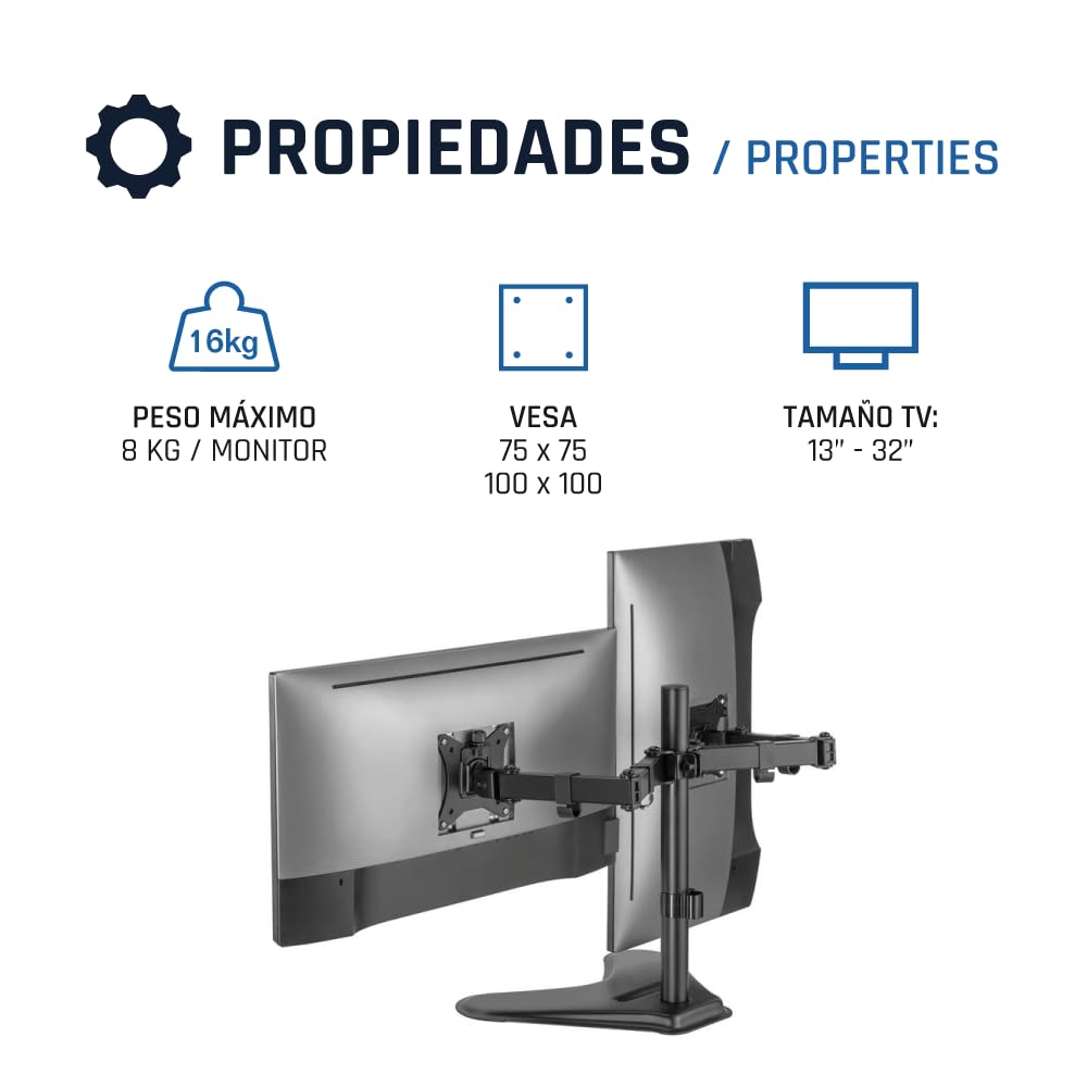 Iggual 317129 13-32´´ Wall Tv Bracket One Size