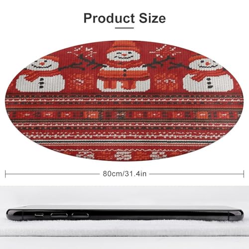Alfombra pequeña para cocina y comedor con estampado de rayas para hogar acogedor 4