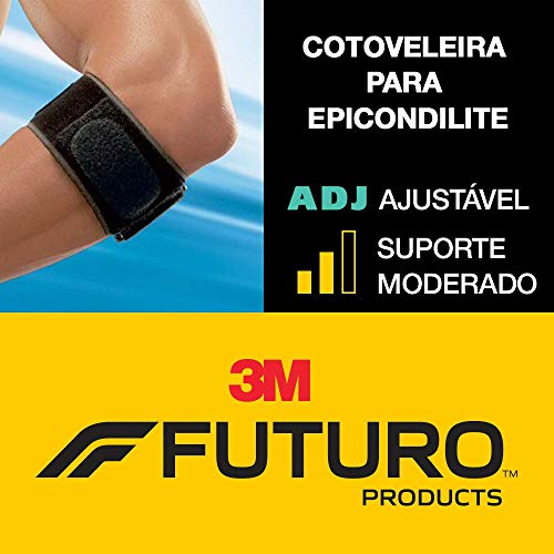 Cotoveleira para Epicondilite 3M FUTURO Bilateral - Tamanho Ajustável