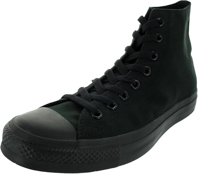 Converse Unisex Chuck Taylor® All Star® Core Hi Monochrome Black Men's 13,  Women's 15 Medium | Fashion Sneakers - Amazon.com