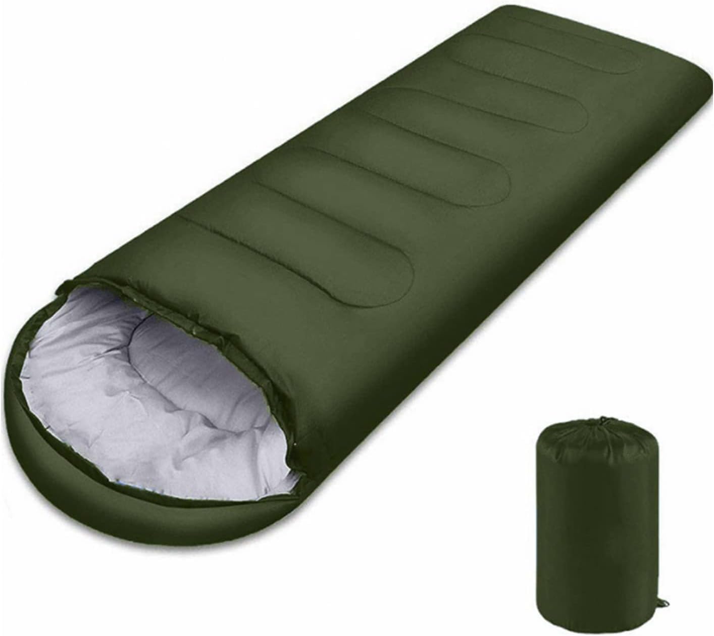 Sleeping Bag Camping for Adult Portable Compact Lightweight Outdoor Camping Sleep Bag Summer Camping Sleeping Bag Envelope Hooded