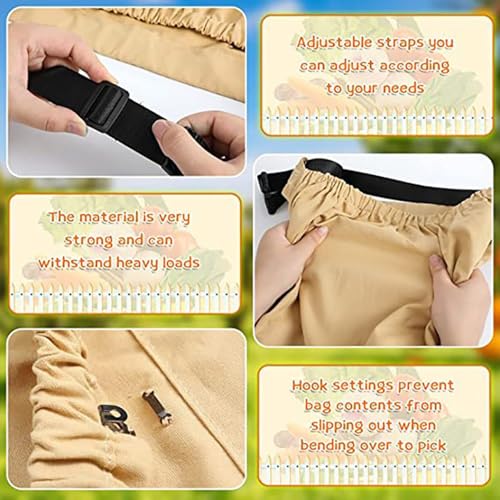 Pochette en toile réglable pour le bricolage maison et entretien extérieur