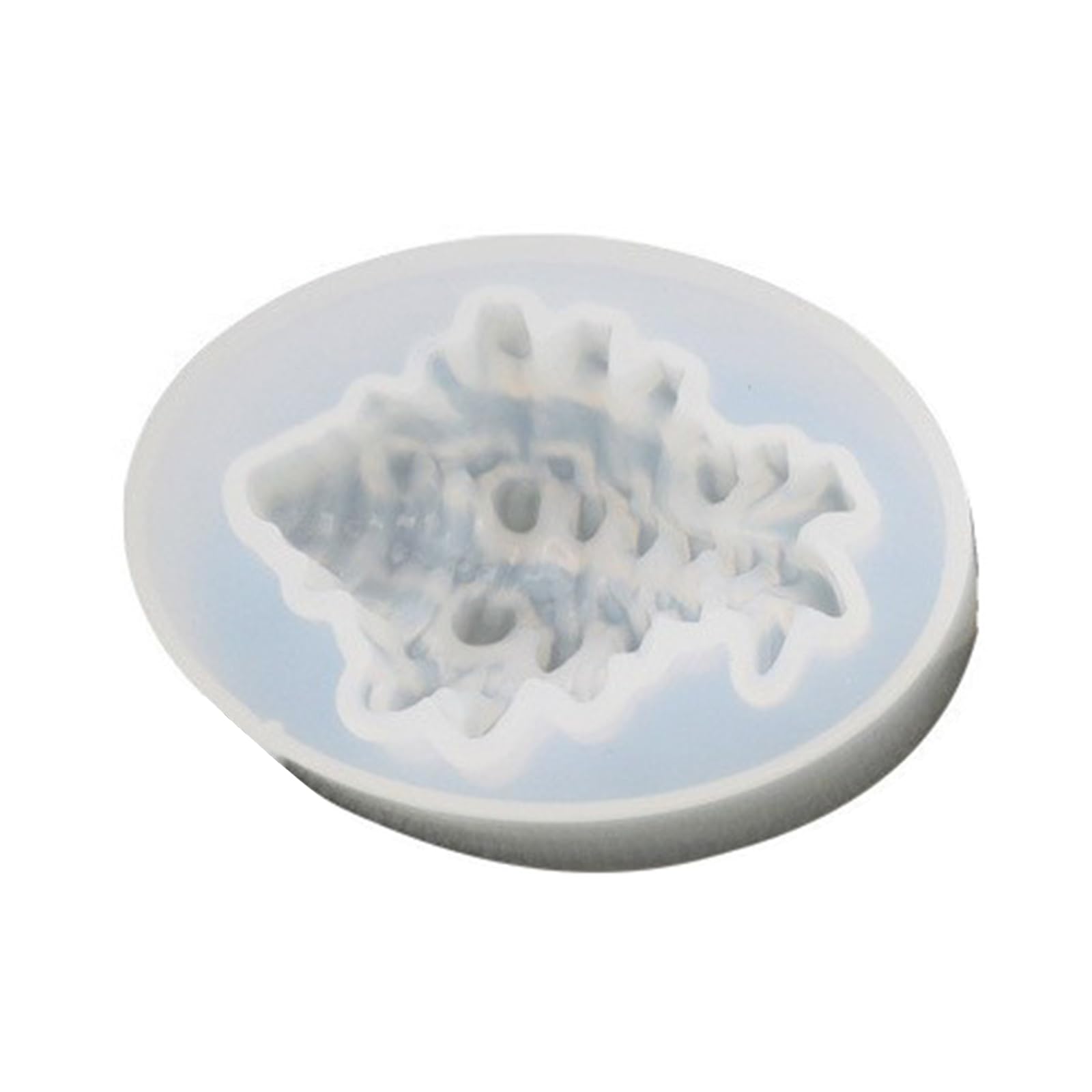 Tsophreniq Crystal Epoxy Resin Molds 3D Conch Silicone Mold for Making Gypsum Ornaments Pendant Cake Decoration Hand-made