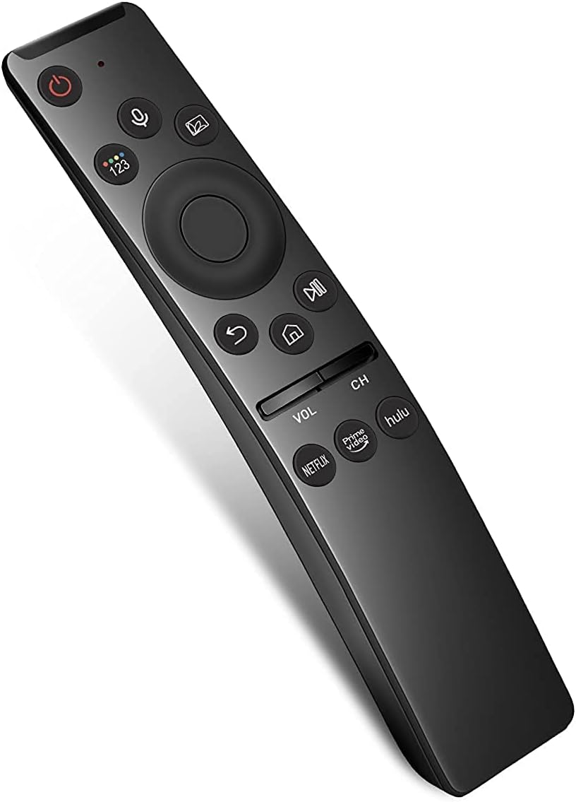AUSOTUSO Voice-Control Remote for Samsung Smart-TV, Remote-Replacement of 4K UHD QLED HDTV, Universal Controller with Hulu Netflix Prime-Video Buttons