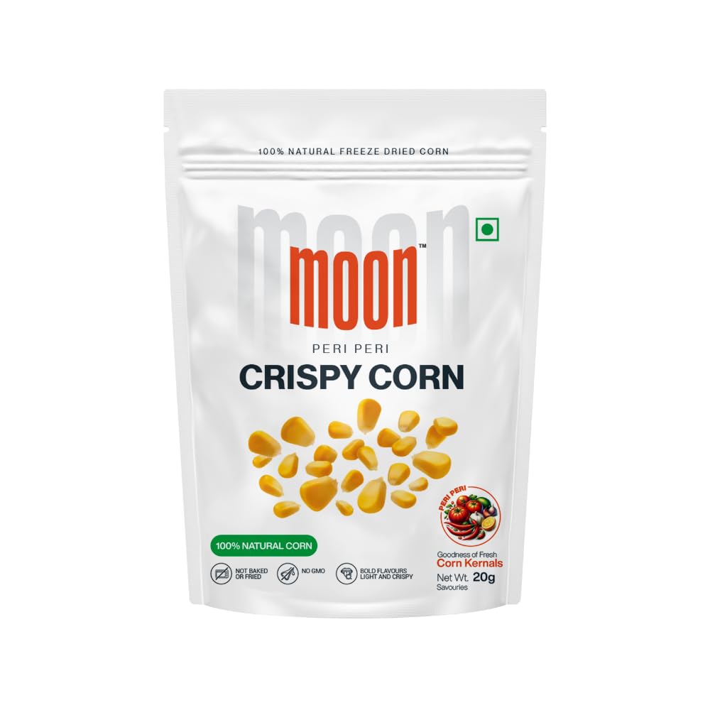 See full amazon price history chart for Moon Freeze Dried Peri Peri Crispy Corn 20g Pack of 01 |Not Baked or Fried | No GMO |No Oil & Preservatives | Healthy Snacks | High Protein | Source of Fiber | Gluten-Free | Low Fat | Assorted Pack | 100% Natural Light & Crispy Corn Moon Freeze Dried Peri Peri Crispy Corn 20g Pack of 01 |Not Baked or Fried | No GMO |No Oil & Preservatives | Healthy Snacks | High Protein | Source of Fiber | Gluten-Free | Low Fat | Assorted Pack | 100% Natural Light & Crispy Corn (B0CW1JPGDJ) Amazon Price History, Amazon Price Tracker