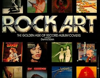 Paperback Rock Art the Golden Age of Record Album Covers Book