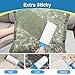 Swihauk 600 Sheets Extra Sticky Lint Rollers for Pet Hair, Easy Spiral Tear Lint Roller for Clothes with Ergonomic Handle, Multipurpose Lint Remover for Furniture, Carpet, Car Seat