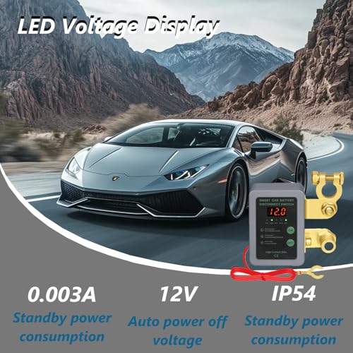 Image of Kill Switch Avutrel 12V 260A Remote Control with LED Display