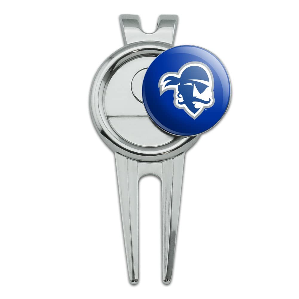 GRAPHICS & MORE Seton Hall Primary Logo Golf Divot Repair Tool and Ball Marker