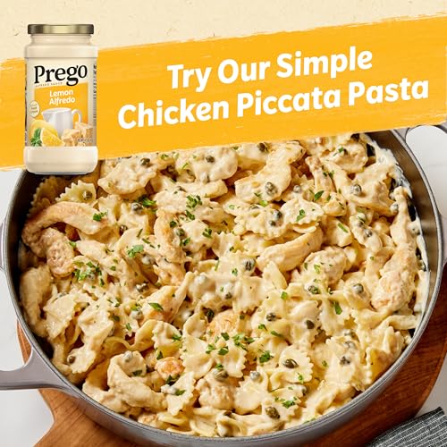 Image of Prego Lemon Alfredo Sauce, 14.5 oz Jar