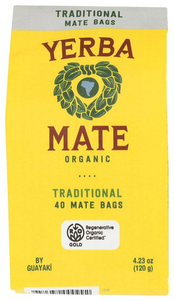 Guayaki, Organic Yerba Mate Sachets, 16 Count