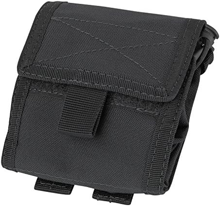 Condor Roll- Up Pouch (Black, 4.5 x 5-Inch)