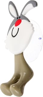 Cartoon Animal Suction Cup Toothbrush Holder for Wall Mounted Use | PVC Ribbit Shape, Lively Cartoon Style, Easy Use, Keeps Items Tidy, Popular Bathroom Accessory