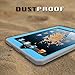 Fintie Case for iPad Mini 3/2/1 - CaseBot [Tuatara] Rugged Unibody Hybrid Full Protective Cover with Built-in Screen Protector and Impact Resistant Bumper, Blue