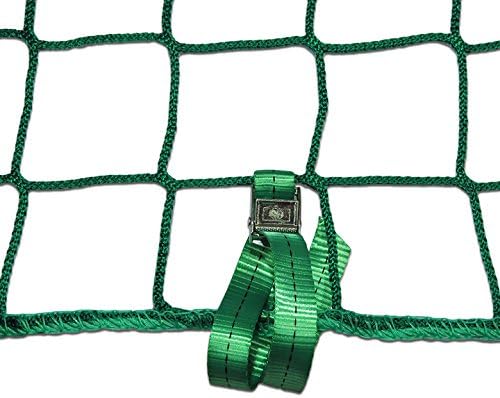 5 Stück Seitenschutznetz – 2x5 M, Grün, Mit GSV-Nähten, Für Gerüstgruppen 3–6