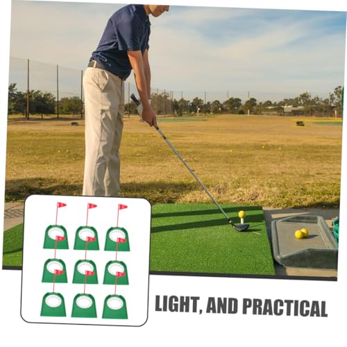 Herramientas de práctica de golf Kisangel para evitar fallos en el green 7
