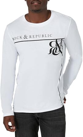 Rock & Republic Mens Long Sleeve T-Shirt