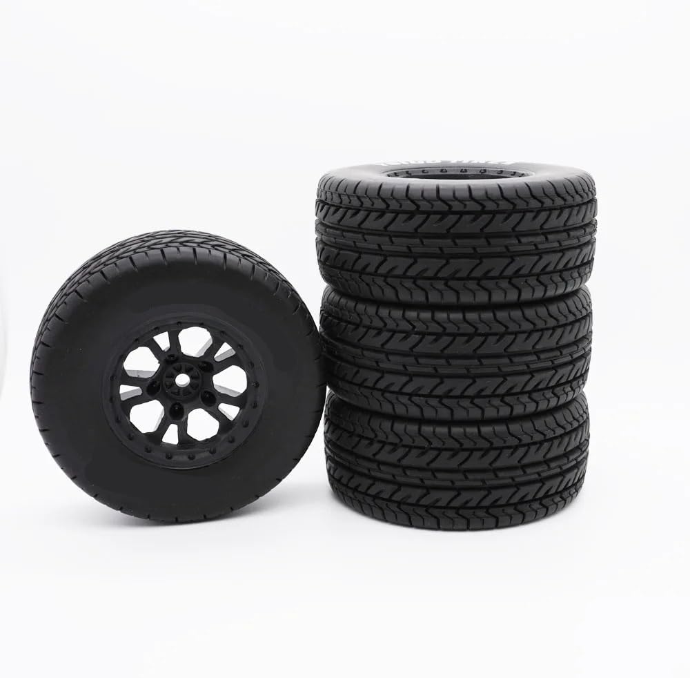 accessory 4 個 110 ミリメートル 1/10 ショートコースタイヤ