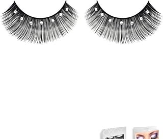 Baci be485 Negro de color blanco brillantes wimpern