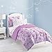 dream FACTORY Purple Princess Hearts And Crowns Girls Comforter Set, Multi, Full, 2D742102MU