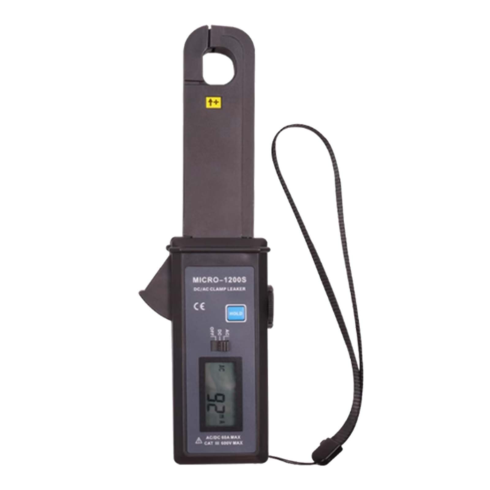 0mA-60A Automotive Leakage Current Tester, Rilevatore di Perdite Statiche per Auto Al Buio Senza Contatto, MICRO-1200S
