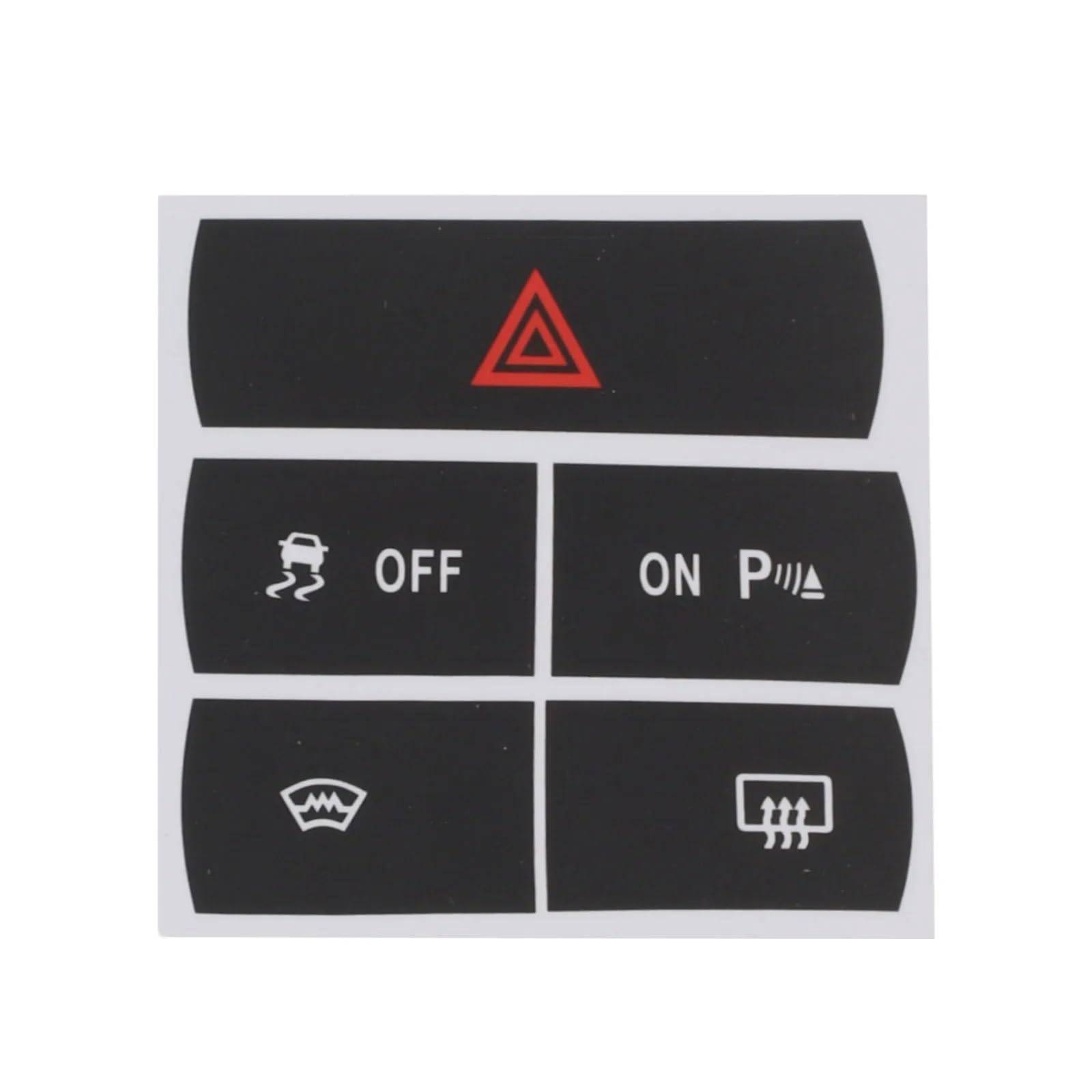 Wsbojxth One Color Repair Patch Compatible With S-Max Automotive Repair Button Restoration Repair Stickers Push Button Decals Firm Adhesion