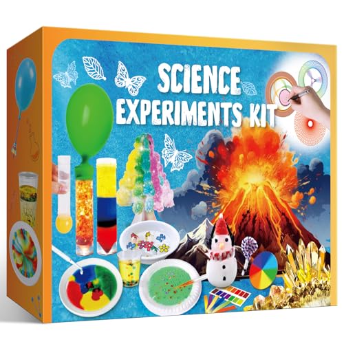 PATIFEED 110 Science Experiments Kit for Kids Chemistry Set