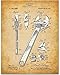 Wrench Tool - 11x14 Unframed Patent Print - Great Garage Decor or Gift Under $15 for Mechanics and Plumbers
