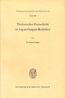 Technischer Fortschritt in Input-Output-Modellen 3428031474 Book Cover