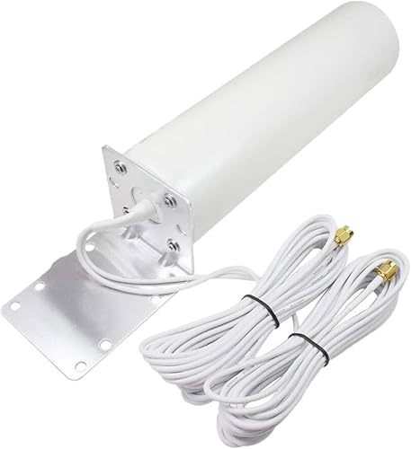 Miniatura 2 de Antena celular de alta ganancia 4G LTE para exteriores  Largo alcance 28dBi 2.7GHZ externa SMA machoDual TS9 3G soporte de montaje de largo alcance