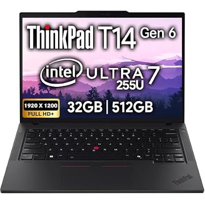 Lenovo ThinkPad T14 Gen 6 Business Laptop 14" FHD+ IPS Lenovo ThinkPad T14 Gen 6 Business Laptop 14" FHD+ IPS