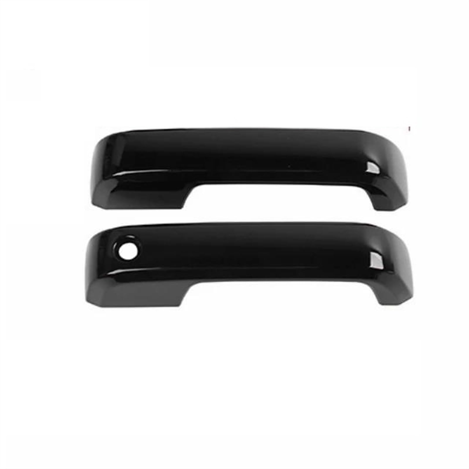SLIMES Car Exterior Door Handle Grab Bowl Cover Trim Styling Auto Moldings ABS Accessories for Ford F150 2015-2020 Protection(A Black)