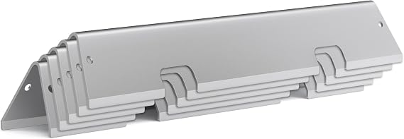 67046 7636 Flavorizer Bars for Weber Spirit II E-310 310 300 Grill Parts, Spirit E/S-310 320 330 Part Replacement, Full 17GA Stainless Steel Flavor Bars for Weber Spirit GS4, 15.3” Flame Guards 5 Pack