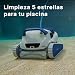 Dolphin BLUE Maxi 30 - Robot automático limpiafondos para piscinas (fondo y...