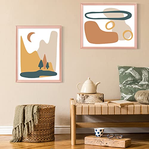 Ksroecud 16X20 Frames Set Of 2 With High Definition Plexiglass, 16X20 Picture Frames For Wall, Rose Gold #TOP6