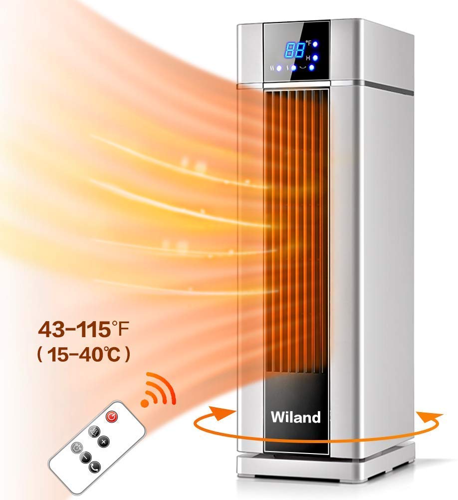 Space Heater,LCD Electric heater with Remote Control,8H Programmable Timer, Automatic constant temperature,1500 W Rapid Heater Air Conditioner  Heateru0026Fan 3 Modes for Living room/Bathroom : Amazon.in: Home u0026 Kitchen