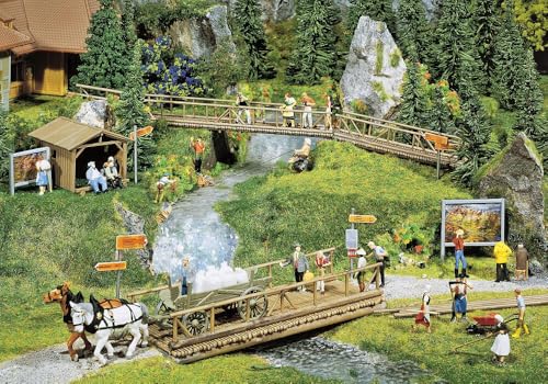 Kit Accessoires Sentiers Faller F180548 éléments de décor pour modélisme et maquettes