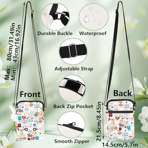 WZMPA Mail Carrier Crossbody Bag Postal Worker Gift Deliveryman Shoulder Bag Courier Merchandise2