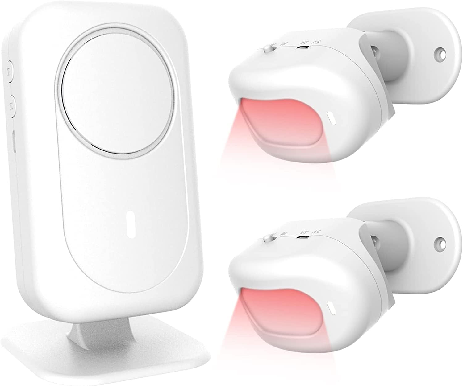 Sanjie Motion Sensor Alarm,Wireless Motion Sensor Door Chime for