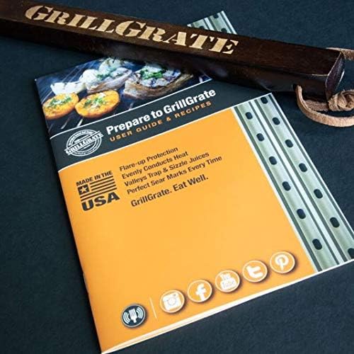 Miniatura 8 de GrillGrate para XL Big Green Egg  Aluminio anodizado duro  Accesorio para parrilla Weber  Accesorio para parrilla de carbón  Paneles de rejilla de