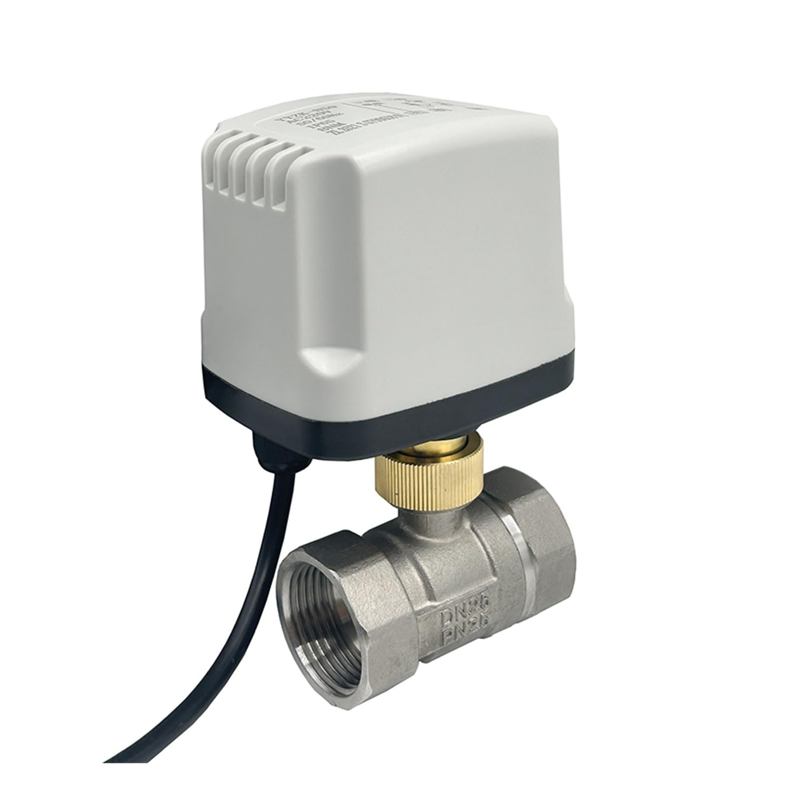 Vanne motorisée électrique anti fuite pour automatiser circuit de chauffage 220V 1"